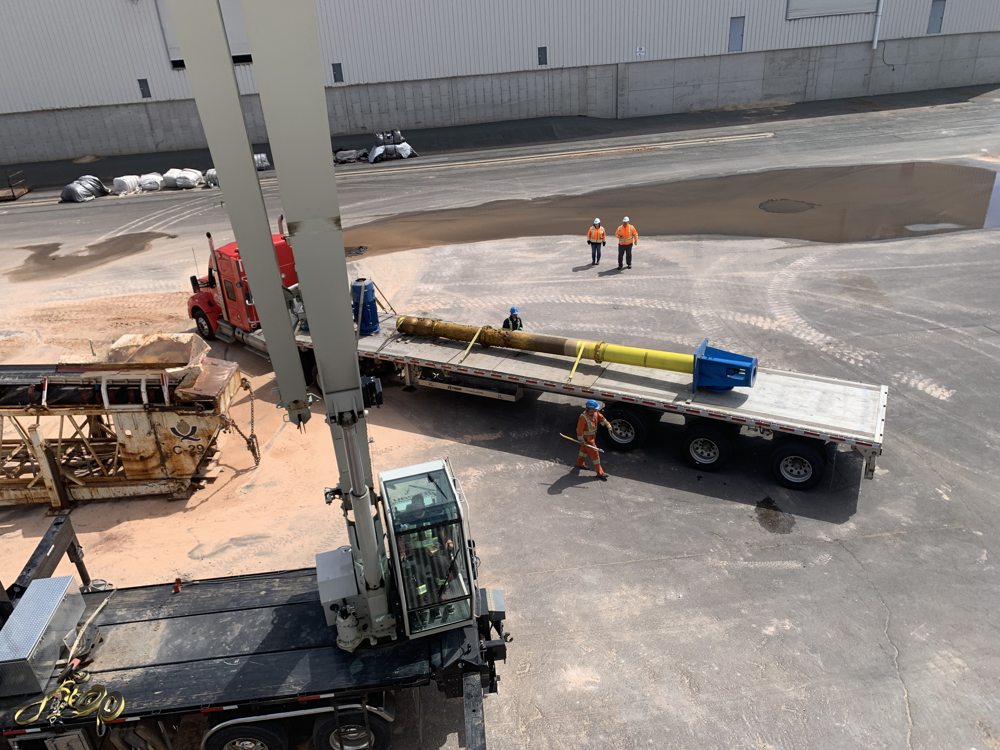 Rogers crew on an on-site field job