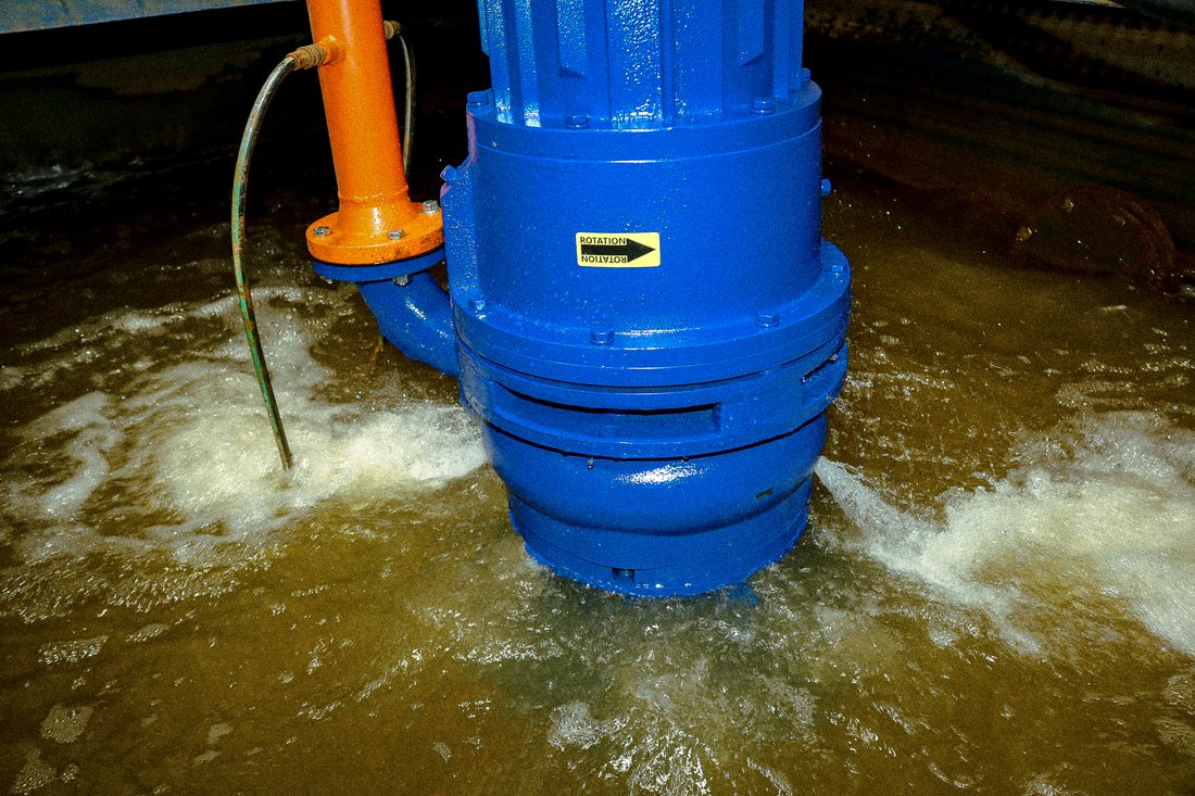 GPM Eliminator pump in operation