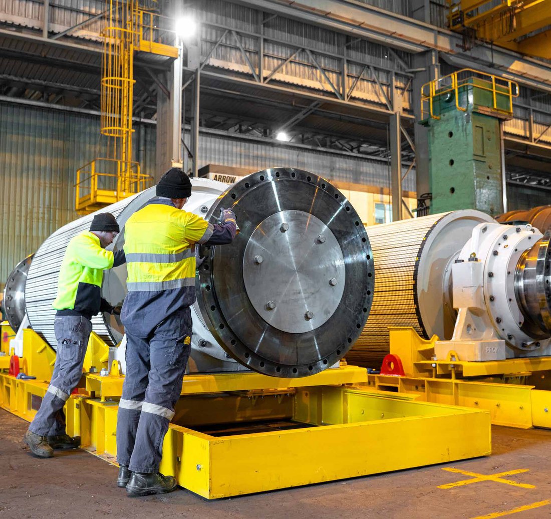 PROK engineered conveyor components in manufacture