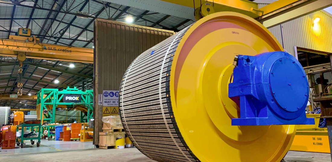 PROK engineered conveyor pulley