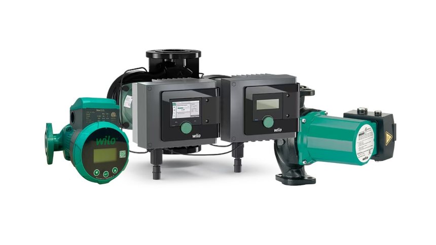 Wilo Stratos circulator pump
