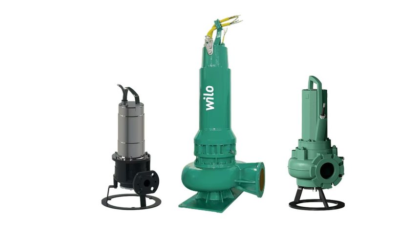 Wilo submersible sewage pump